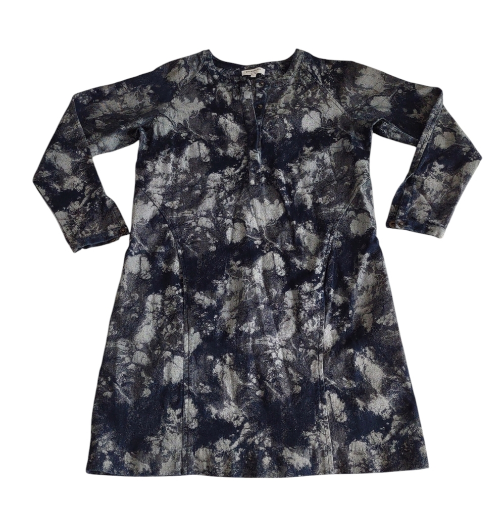 Emerson Fry Blue Dress Womens Size 4 Blue Printed